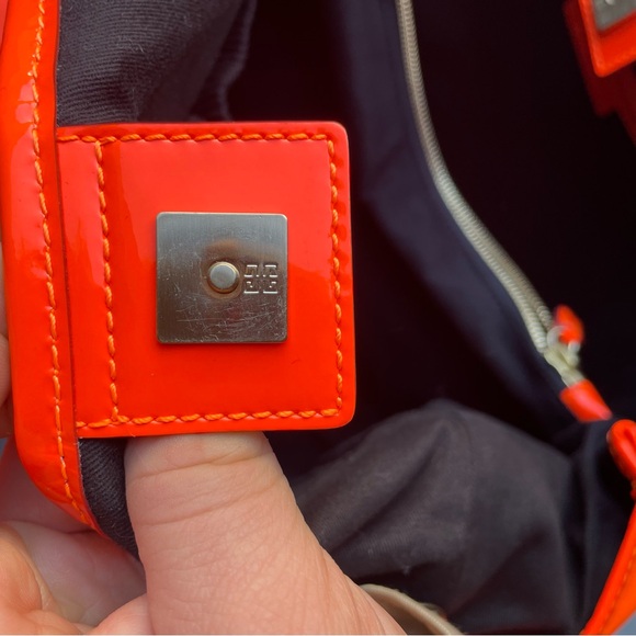 Authentic GIVENCHY Nylon Handbag Neon Shoulder Bag Top Handle Oversized Tote - Picture 10 of 12